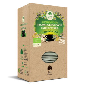 Herbata rumiankowa-imbirowa eko 25x1g Dary Natury