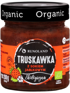 Słodka przekąska Truskawka BIO 200 g RUNOLAND