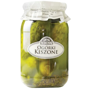 Ogórki kiszone 810 g (450g) KROKUS