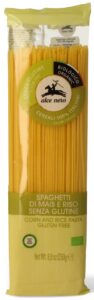 Makaron (kukurydziano-ryżowy) Spaghettibezglutenowy BIO 250 g ALCE NERO