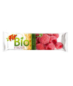 Baton musli malinowy Fit 30 g BioUsovsko Food,