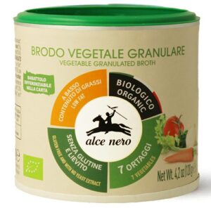 Bulion warzywny granulowany bezglutenowy BIO 120 g ALCE NERO