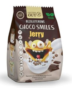 Kulki zbożowe kakaowe bezglutenowe 375 g JERRY GLUTEN OUT