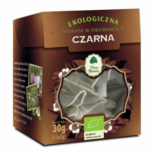 Herbata czarna lisciasta BIO 15x2gw piramidkachDARY NATURY