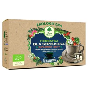 Herbatka dla serduszka BIO 25 x 2 gsuplement diety DARY NATURY