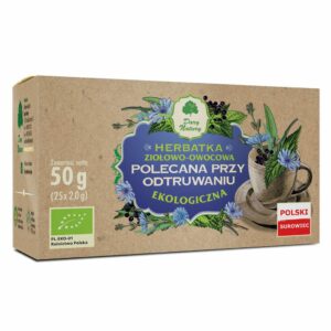 Herbatka polecana przy odtruwaniuBIO 25 x 2 g DARY NATURY