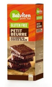 Herbatniki petit beurre w polewiekakaowej bezglutenowe 200 g BALVITEN