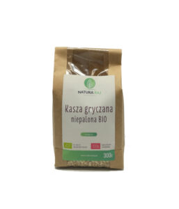 Kasza gryczana niepalona (Polska) 300 gBio NaturaRaj/ op 7 szt,
