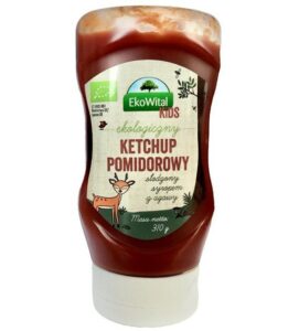 Ketchup dla dzieci BIO 310 g EKO-WITAL, Termin przydatności 04.05.2025