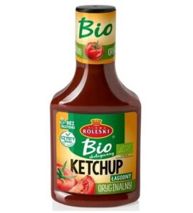 Ketchup oryginalny BEZGL. BIO 340 gROLESKI
