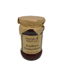 Konfitura Truskawkowa 350 ml PiwniczkaBabuni