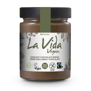 Krem czekoladowo-orzechowy Fair Trade bezglutenowy BIO 270 g La Vida Vegan