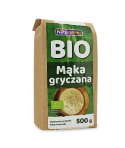 Mąka gryczana biała bezglutenowa 500gNATURAVENA