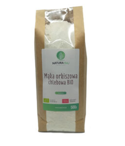 Mąka orkiszowa biała Typ 630 g, 1 kg Bio NaturaRaj