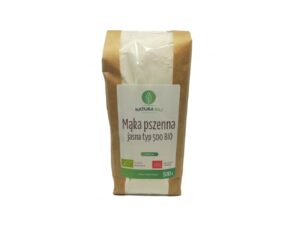 Mąka pszenna jasna Typ 500 (Polska) 500g Bio NaturaRaj