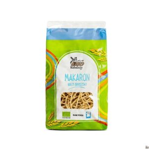 Makaron biały orkiszowy nitka 400 gBio, BioBabalscy