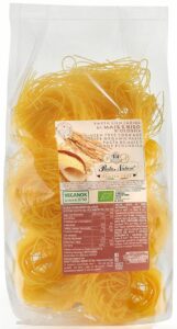 Makaron (kukurydziano-ryżowy) Gniazdabezglutenowy BIO 250 g PASTA NATURA