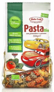 Makaron (semolinowy trójkolorowy) DISNEYAUTA BIO 300 g DALLA COSTA
