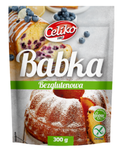 Mieszanka do wypieku babki bezglutenowa 300 g CELIKO, Termin przyd. 31.03.2026