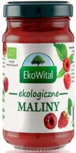 Mus malinowy bez dodatku cukru BIO 250 g