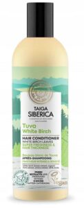 Odżywka do włosów intensywne odświeżeniei pogrubienie z białą brzozą 270 ml NATURA SYBIRICA (TAIGA)