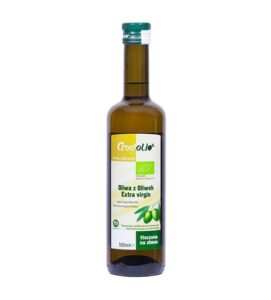 Oliwa z oliwek extra virgin BIO 500 mlCRUDOLIO