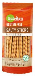 Paluszki z solą bezglutenowe BIO 80 gBALVITEN