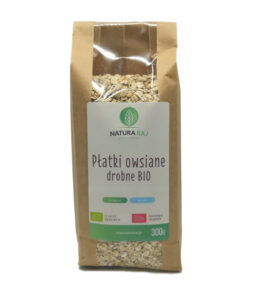 Płatki owsiane drobne 300g Bio NaturaRaj/op. 7 szt.