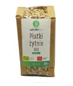 Płatki żytnie 300 g Bio NaturaRaj/op. 7 szt.