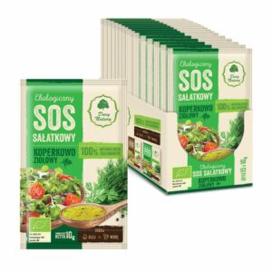 Sos sałatkowy koperkowo-ziołowy BIO10 g DARY NATURY
