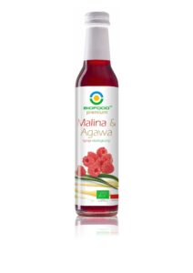 Syrop malina&agawa 0,25 l BIO BioFood