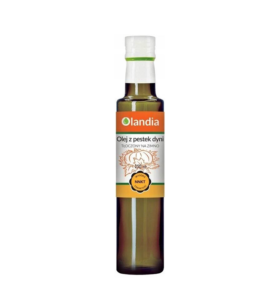 Olej z pestek dyni tłoczony na zimno OLANDIA 250 ML