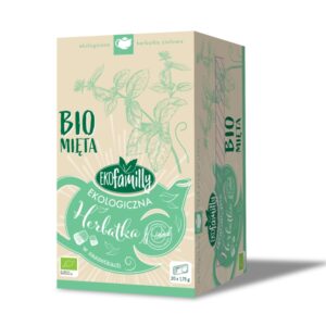 Herbatka mięta ECOFAMILLY expr.BIO 35gherbatka ziołowa BIFIX